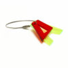 A - recycled key chain ABC - Image 2