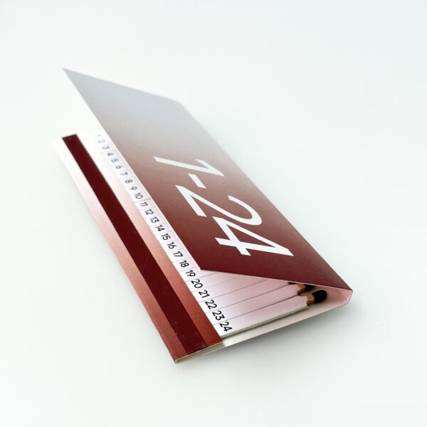 Matchbook Advent Calendar Autumn Red