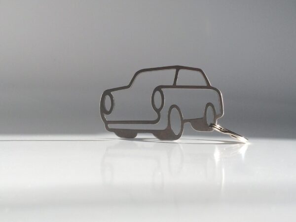 Car - recycled key chain