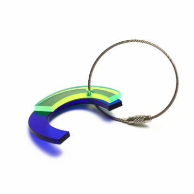 C - recycled key chain ABC