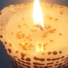 Sparkling candle – Desert Gold - Image 2