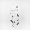 mo man tai mobile - grey/zilver metalic acrylic - Image 6