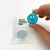 Fat Smiley - transparent smoky blue - Image 2