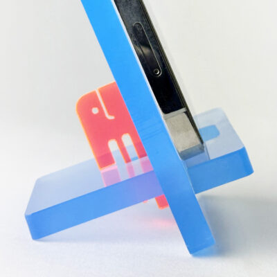 “ELI-phone stand” – FROSTED BLUE limited edition!