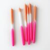 POPPY PUNCH DIP DYE Candles (set of 6) - Image 3