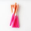 POPPY PUNCH DIP DYE Candles (set of 6) - Image 4