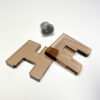 Chunky Smoky Quarz - DIY holder for 1 - Image 2